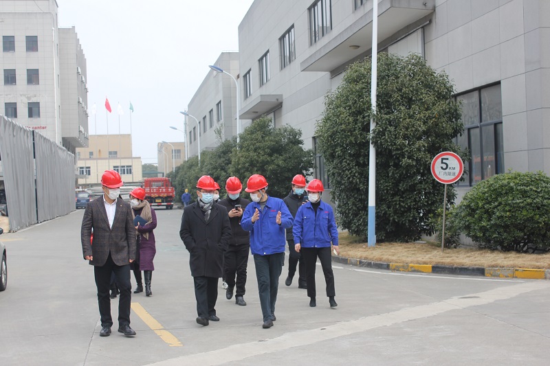 奉賢區(qū)領(lǐng)導視察上海敏杰